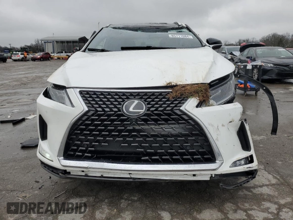 2022 Lexus RX 350 with VIN 2T2HZMAA2NC222393, listed as a Copart auction lot 85711084 with 49,863 mi miles and Salvage title. Bid and sale history available at DreamBid. Image 5.