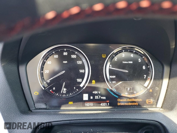 2020 BMW 2 Series 230i xDrive with VIN WBA2J3C02L7E59660, listed as a Copart auction lot 76093554 with 16,310 mi miles and Salvage Title. Bid and sale history available at carsss.com. Image 9.