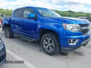 2018 Chevrolet Colorado 4WD Z71 with VIN 1GCGTDEN8J1177117, listed as a IAAI auction lot 42305590 with 106,800 mi miles and . Bid and sale history available at DreamBid. Image 1.