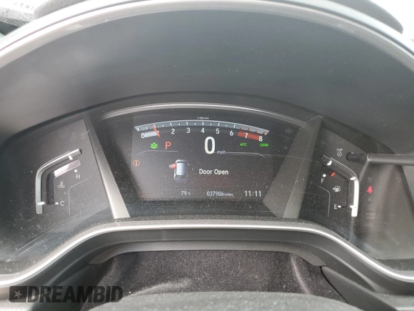 2020 Honda CR-V Touring with VIN 7FARW2H96LE020025, listed as a Copart auction lot 53718965 with 37,906 mi miles and Salvage title. Bid and sale history available at DreamBid. Image 9.