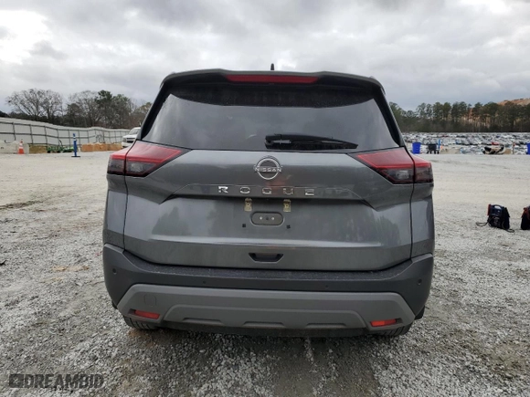 2023 Nissan Rogue S with VIN 5N1BT3AA5PC814853, listed as a Copart auction lot 44192535 with 123,164 mi miles and Clean Title. Bid and sale history available at carsss.com. Image 6.