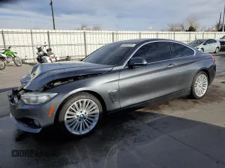 2014 BMW 4 Series 428i with VIN WBA3N7C56EF719334, listed as a Copart auction lot 49450185 with 108,964 mi miles and Salvage Title. Bid and sale history available at carsss.com. Image 1.