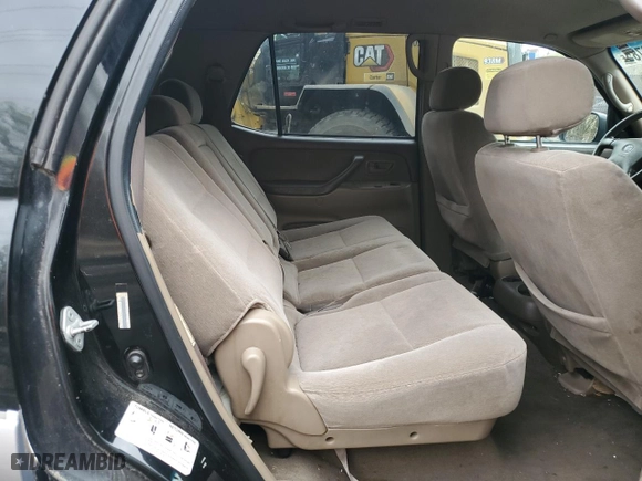 2002 Toyota Sequoia SR5 with VIN 5TDZT34A22S132678, listed as a Copart auction lot 51746785 with 0 mi miles and Salvage Title. Bid and sale history available at carsss.com. Image 11.