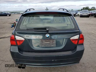 2007 BMW 3 Series 328i with VIN WBAVS13537FX15839, listed as a Copart auction lot 66952054 with 211,112 mi miles and Salvage Title. Bid and sale history available at carsss.com. Image 6.