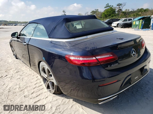 2018 Mercedes-Benz E-Class E 400 with VIN WDD1K6FB2JF030356, listed as a Copart auction lot 42781033 with 40,925 mi miles. Bid and sale history available at carsss.com. Image 2.