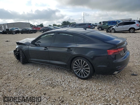 2023 Audi A5 Sportback Premium Plus with VIN WAUCBCF51PA022991, listed as a Copart auction lot 64301034 with 0 mi miles and Salvage Title. Bid and sale history available at carsss.com. Image 2.
