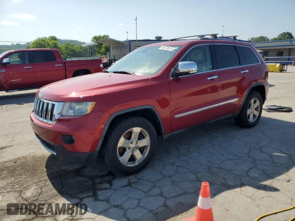 2011 Jeep Grand Cherokee Limited with VIN 1J4RR5GT1BC527051, listed as a Copart auction lot 64073615 with 137,092 mi miles and Clean title. Bid and sale history available at DreamBid. Image 1.