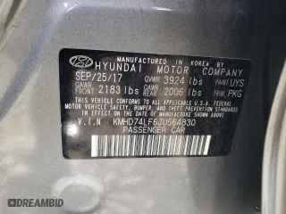 2018 Hyundai Elantra SE with VIN KMHD74LF6JU564830, listed as a Copart auction lot 73948824 with 133,373 mi miles and Salvage Title. Bid and sale history available at carsss.com. Image 13.