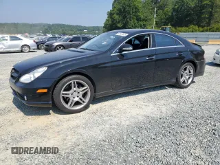 2007 Mercedes-Benz CLS 550 with VIN WDDDJ72X87A109155, listed as a Copart auction lot 63449625 with 96,884 mi miles and Salvage title. Bid and sale history available at DreamBid. Image 1.