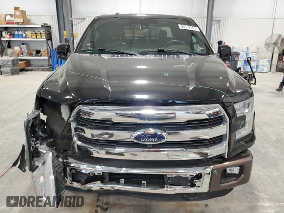 2016 Ford F-150 XLT with VIN 1FTEW1EG6GFA30417, listed as a Copart auction lot 62717765 with 125,726 mi miles and Salvage title. Bid and sale history available at DreamBid. Image 5.