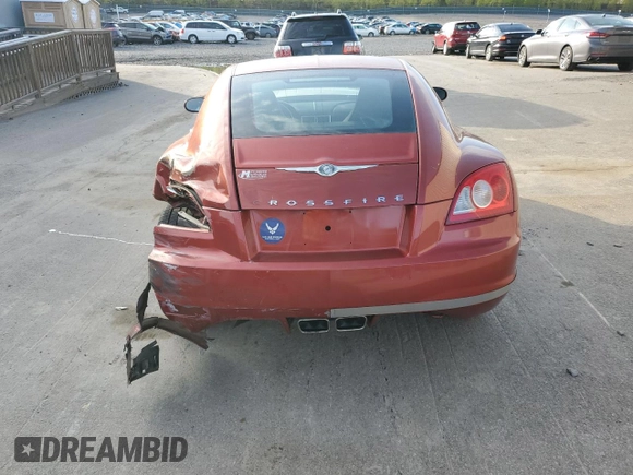 2004 Chrysler Crossfire z VIN 1C3AN69L44X018542, wystawiony jako Copart lot #54742605 z przebiegiem 164 695 mil mil oraz Szkody całkowita. Historia ofert i sprzedaży dostępna na DreamBid. Obrazek 6.