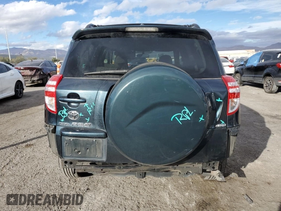 2010 Toyota RAV4 with VIN JTMJF4DV1A5019628, listed as a Copart auction lot 80798724 with 170,305 mi miles and Salvage Title. Bid and sale history available at carsss.com. Image 6.