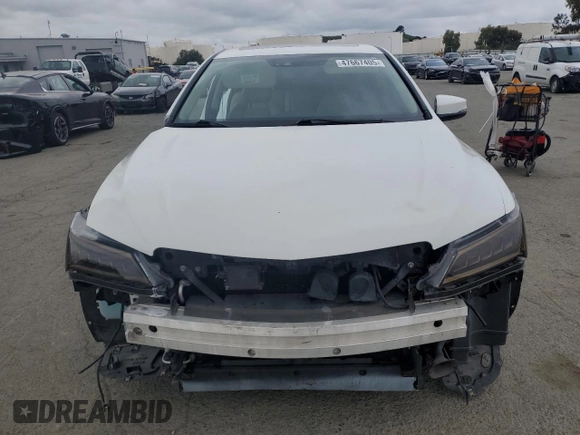 2015 Acura TLX V6 Advance with VIN 19UUB2F74FA025015, listed as a Copart auction lot 47667405 with 94,506 mi miles and Salvage Title. Bid and sale history available at carsss.com. Image 5.