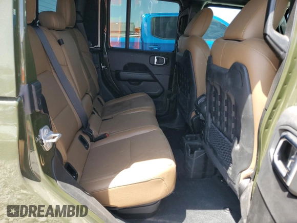 2023 Jeep Gladiator Rubicon с VIN 1C6JJTBM8PL515539, выставлен на аукционе Copart как лот 61076725 с пробегом 21 434 миль миль и Списание • Salvage title. История ставок и продаж доступна на DreamBid. Изображение 10.