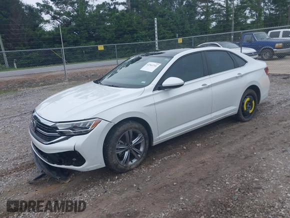 2023 Volkswagen Jetta SE with VIN 3VW7M7BU4PM061254, listed as a IAAI auction lot 42563741 with 35,468 mi miles and . Bid and sale history available at DreamBid. Image 17.