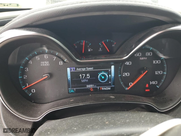 2017 Chevrolet Impala Premier with VIN 2G1145S33H9105672, listed as a Copart auction lot 49531855 with 94,251 mi miles and Salvage Title. Bid and sale history available at carsss.com. Image 9.