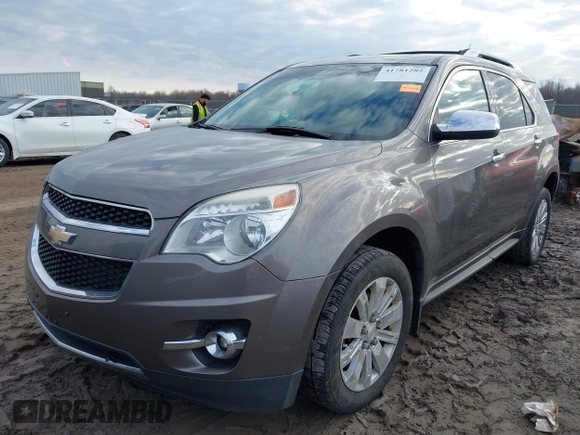 2010 Chevrolet Equinox LT w/2LT with VIN 2CNFLPEY8A6363983, listed as a IAAI auction lot 41781282 with 229,762 mi miles. Bid and sale history available at carsss.com. Image 2.