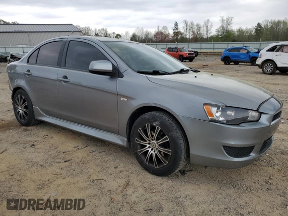 2014 Mitsubishi Lancer SE with VIN JA32V2FW3EU001286, listed as a Copart auction lot 51593775 with 200,252 mi miles and Salvage Title. Bid and sale history available at carsss.com. Image 4.