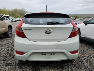 2013 Hyundai Accent SE with VIN KMHCU5AE7DU091402, listed as a Copart auction lot 50698845 with 125,262 mi miles and Salvage Title. Bid and sale history available at carsss.com. Image 6.