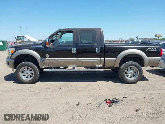 2013 Ford F-250 XL with VIN 1FT7W2BT6DEB59811, listed as a IAAI auction lot 41973603 with 290,010 mi miles and . Bid and sale history available at DreamBid. Image 14.