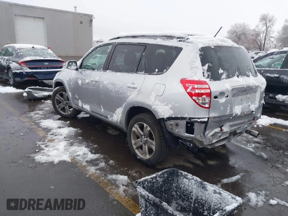 2011 Toyota RAV4 Sport with VIN JTMRF4DV9B5049268, listed as a IAAI auction lot 41814304 with 147,479 mi miles. Bid and sale history available at carsss.com. Image 3.