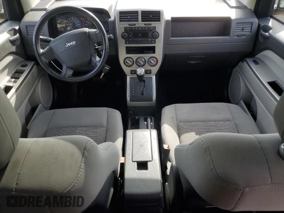 2007 Jeep Compass Sport with VIN 1J8FF47W17D168087, listed as a Copart auction lot 46743875 with 125,024 mi miles and Clean Title. Bid and sale history available at carsss.com. Image 8.