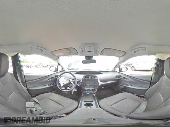 2019 Toyota Prius L Eco z VIN JTDKARFU0K3087436, wystawiony jako Copart lot #55699135 z przebiegiem Nie podano mil oraz Szkoda całkowita • Salvage title. Historia ofert i sprzedaży dostępna na DreamBid. Obrazek 14.