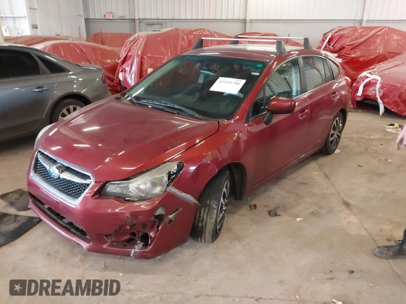 2015 Subaru Impreza Premium with VIN JF1GPAC64F8323886, listed as a IAAI auction lot 41939796 with 161,491 mi miles and . Bid and sale history available at DreamBid. Image 17.