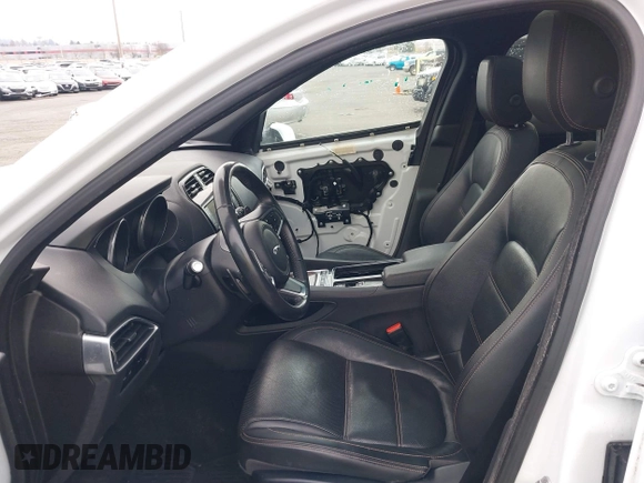 2018 Jaguar F-Pace 25t Prestige with VIN SADCK2FX5JA258604, listed as a IAAI auction lot 41752409 with 107,840 mi miles and . Bid and sale history available at DreamBid. Image 5.