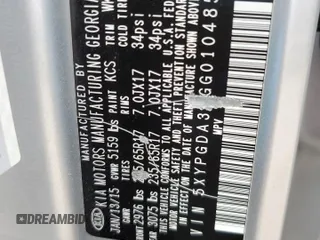 2016 Kia Sorento LX with VIN 5XYPGDA31GG010485, listed as a Copart auction lot 50416555 with 151,997 mi miles and Salvage Title. Bid and sale history available at DreamBid. Image 13.