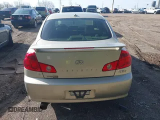 2006 Infiniti G35 with VIN JNKCV51F76M601968, listed as a IAAI auction lot 42085745 with 135,833 mi miles and . Bid and sale history available at DreamBid. Image 16.