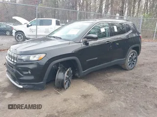 2022 Jeep Compass High Altitude with VIN 3C4NJDCB1NT108788, listed as a IAAI auction lot 41917869 with 77,359 mi miles and . Bid and sale history available at DreamBid. Image 20.