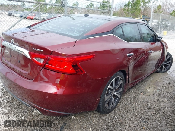 2017 Nissan Maxima SV with VIN 1N4AA6AP4HC362140, listed as a IAAI auction lot 41557091 with 124,150 mi miles and . Bid and sale history available at DreamBid. Image 4.