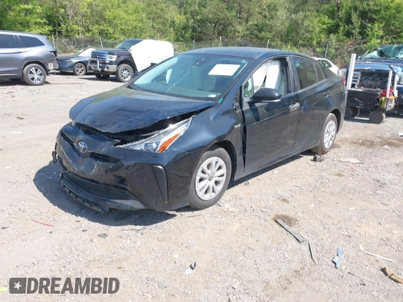 2022 Toyota Prius L Eco with VIN JTDKAMFU1N3182790, listed as a IAAI auction lot 41993264 with 124,777 mi miles and . Bid and sale history available at DreamBid. Image 16.