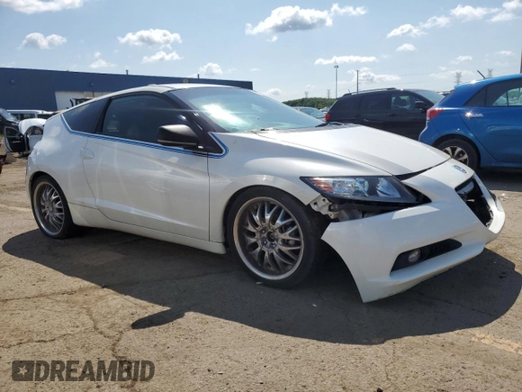 2011 Honda CR-Z EX with VIN JHMZF1D6XBS005772, listed as a Copart auction lot 60376275 with Not provided miles and Clean title. Bid and sale history available at DreamBid. Image 4.