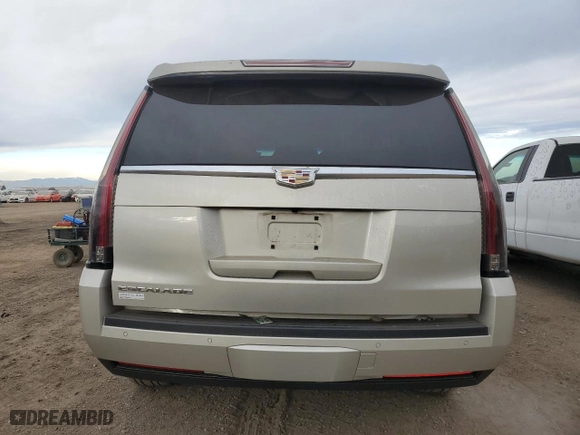 2016 Cadillac Escalade Premium Collection with VIN 1GYS4CKJ7GR118325, listed as a Copart auction lot 83502114 with 109,658 mi miles and Salvage Title. Bid and sale history available at carsss.com. Image 6.