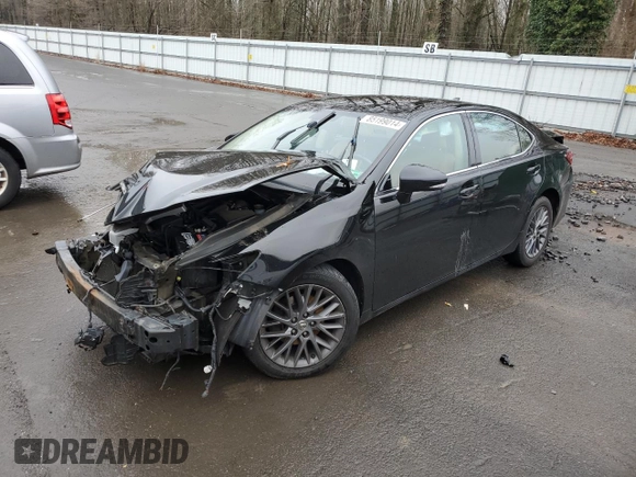 2018 Lexus ES with VIN 58ABK1GG4JU117834, listed as a Copart auction lot 85199014 with 0 mi miles and Salvage Title. Bid and sale history available at carsss.com. Image 1.