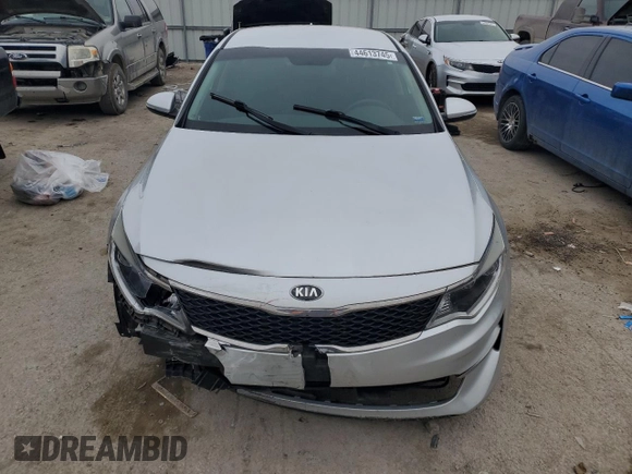 2016 Kia Optima LX Turbo with VIN 5XXGT4L15GG018357, listed as a Copart auction lot 44613745 with 98,325 mi miles and Salvage Title. Bid and sale history available at carsss.com. Image 5.