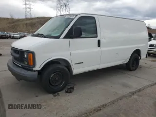 2000 Chevrolet Express Cargo with VIN 1GCHG35R4Y1270667, listed as a Copart auction lot 52829335 with Not provided miles and Salvage title. Bid and sale history available at DreamBid. Image 1.
