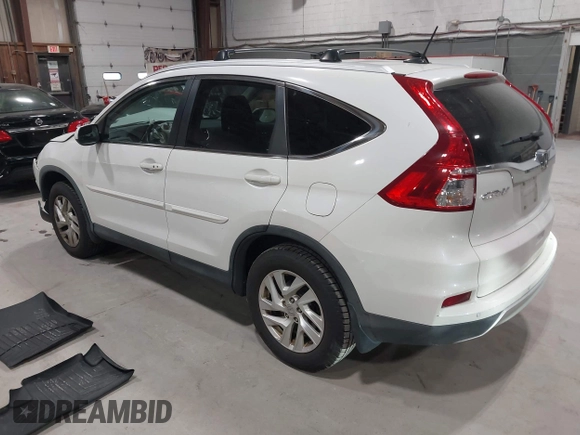 2015 Honda CR-V EX-L with VIN 5J6RM4H73FL024007, listed as a IAAI auction lot 42080104 with 122,083 mi miles. Bid and sale history available at carsss.com. Image 3.