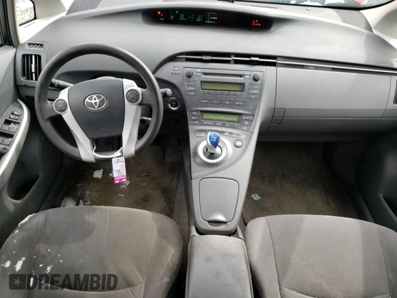 2011 Toyota Prius I with VIN JTDKN3DU9B0293392, listed as a Copart auction lot 51018005 with 206,511 mi miles and Salvage Title. Bid and sale history available at DreamBid. Image 8.
