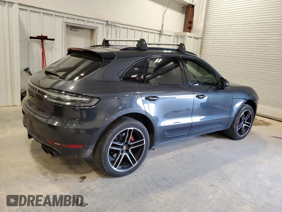 2019 Porsche Macan S with VIN WP1AB2A59KLB30217, listed as a Copart auction lot 55842105 with 73,280 mi miles and Salvage title. Bid and sale history available at DreamBid. Image 3.