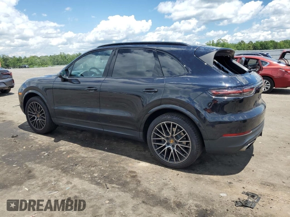 2020 Porsche Cayenne with VIN WP1AA2AY9LDA00494, listed as a Copart auction lot 61024435 with 58,846 mi miles and Salvage title. Bid and sale history available at DreamBid. Image 2.