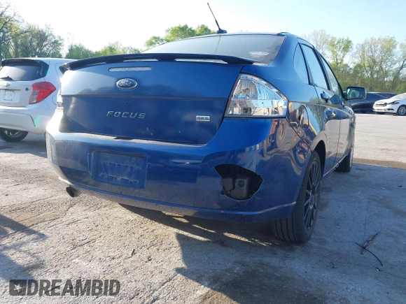 2009 Ford Focus SES with VIN 1FAHP36N39W108471, listed as a IAAI auction lot 42051455 with 192,858 mi miles. Bid and sale history available at carsss.com. Image 6.