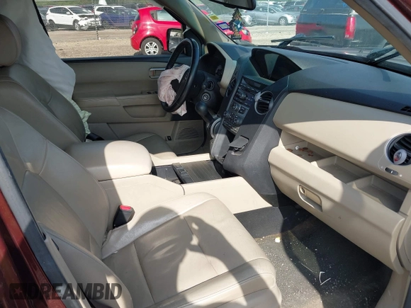 2013 Honda Pilot EX-L z VIN 5FNYF3H58DB018949, wystawiony jako IAAI lot #42244686 z przebiegiem Nie podano mil oraz . Historia ofert i sprzedaży dostępna na DreamBid. Obrazek 5.