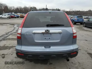2009 Honda CR-V EX with VIN 5J6RE48599L053866, listed as a Copart auction lot 49388185 with 124,807 mi miles and Salvage Title. Bid and sale history available at carsss.com. Image 6.