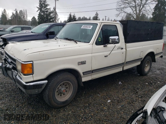 1991 Ford F-150 with VIN 1FTEF15N8MLA29118, listed as a Copart auction lot 86580234 with 66,814 mi miles and Salvage Title. Bid and sale history available at carsss.com. Image 1.