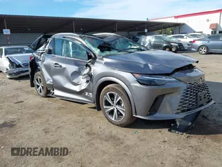 2023 Lexus RX with VIN 2T2BBMCA2PC002598, listed as a IAAI auction lot 41623493 with 17,912 mi miles. Bid and sale history available at carsss.com. Image 1.