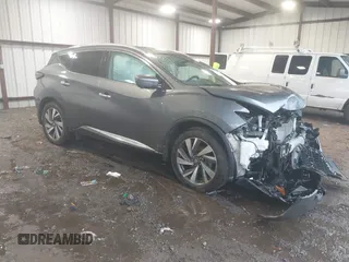 2019 Nissan Murano S with VIN 5N1AZ2MS3KN145990, listed as a IAAI auction lot 41037238 with 58,842 mi miles. Bid and sale history available at carsss.com. Image 1.