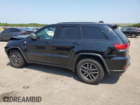 2021 Jeep Grand Cherokee Trailhawk with VIN 1C4RJFLG2MC716905, listed as a Copart auction lot 58635574 with 0 mi miles and Salvage Title. Bid and sale history available at carsss.com. Image 2.